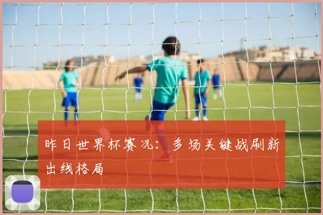 昨日世界杯赛况：多场关键战刷新出线格局
